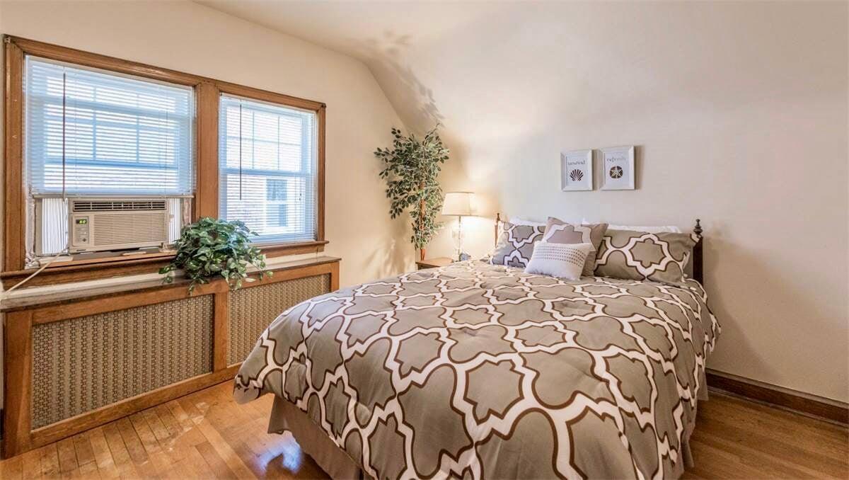 Bedroom after staging