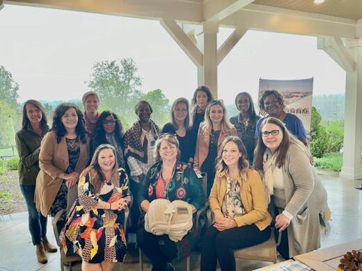RESA Capital Area Chapter attended a meeting at the Virginia Winery